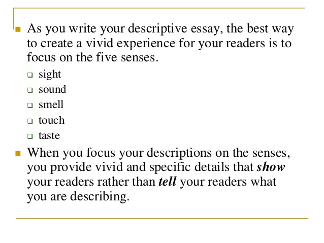 Five essay incep imagine. 5 senses clipart descriptive writing