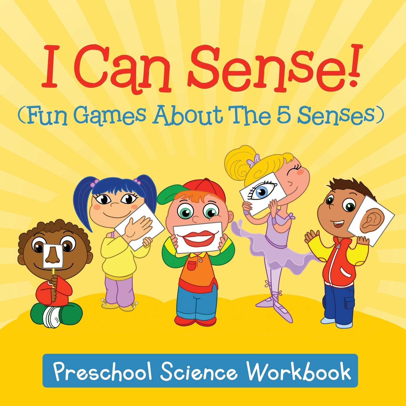 I can sense fun. 5 senses clipart preschool