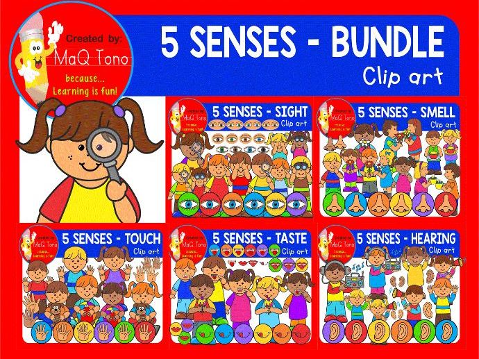 5 senses clipart sense. My bundle 