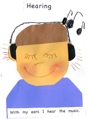 5 senses clipart sense hearing