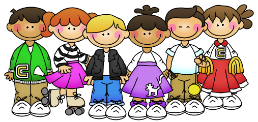 50s clipart 50th day school
