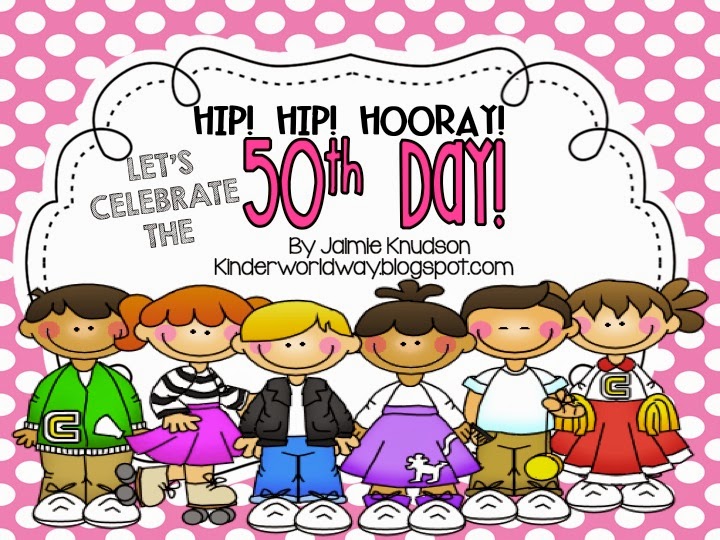 50s clipart 50th day school. Kinderworld th of 