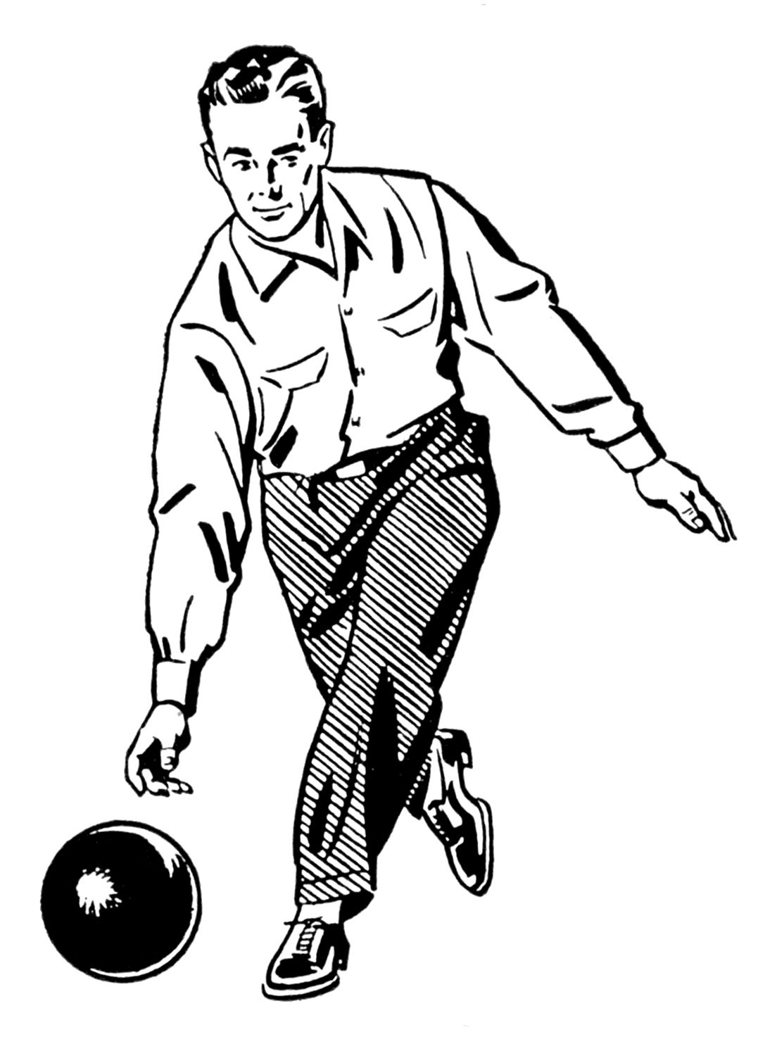 Bowling Clipart Man Picture 119029 Bowling Clipart Man