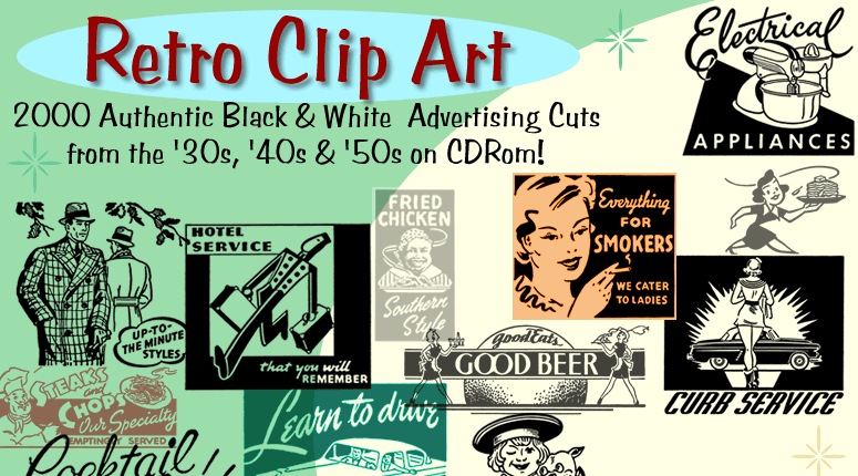 50s clipart food. Retro clip art sports