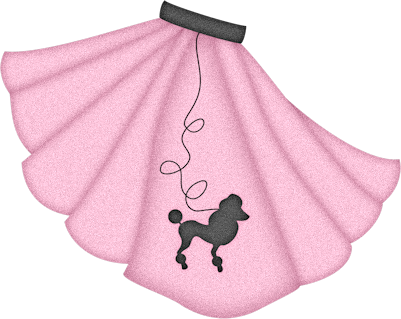 record clipart poodle skirt