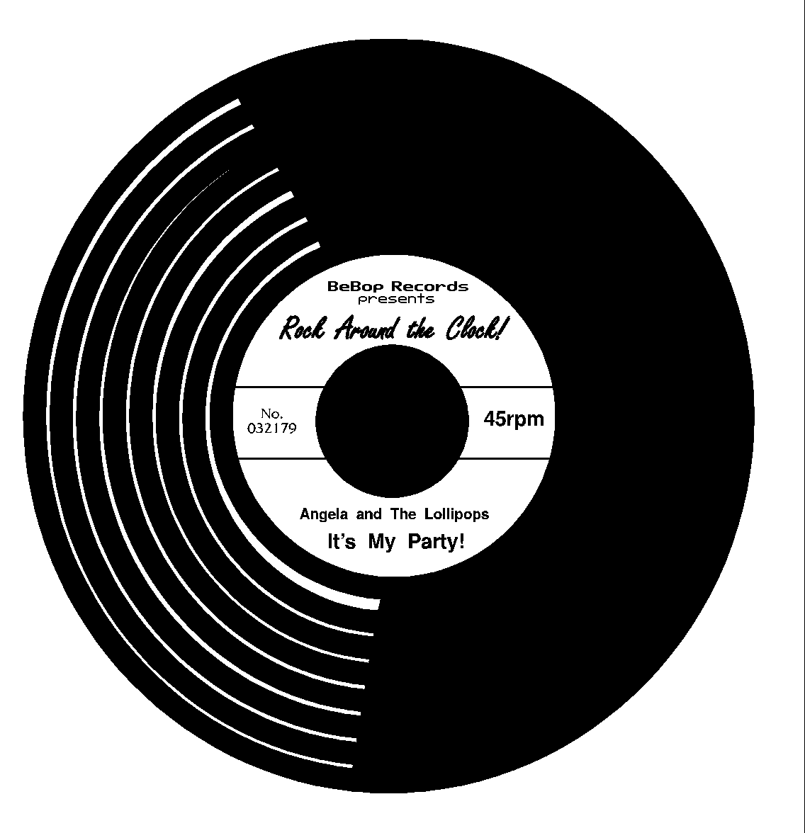 Record clipart record label. Free music clip art