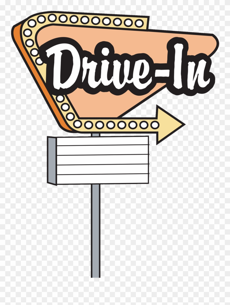 50s clipart sign