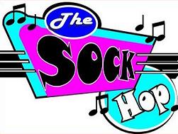 50s clipart sock hop