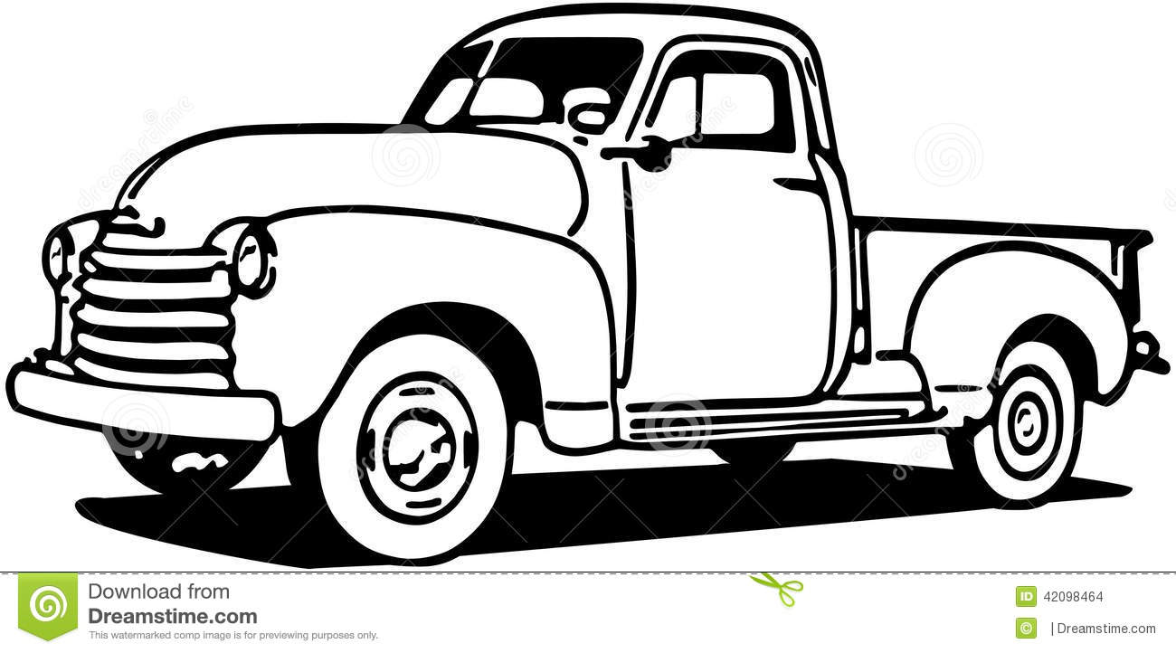 Download SVG Design of Free 288 Old Ford Truck Svg SVG PNG EPS DXF File Fil...