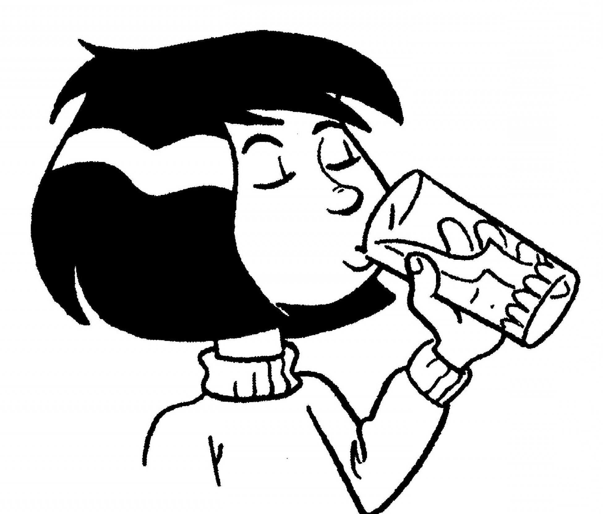 Drink clipart black and white. Drinking water station 