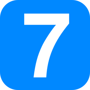 7 blue