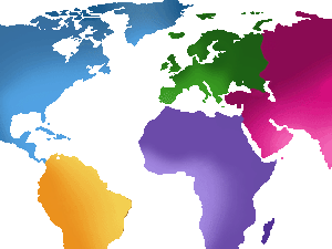 Continents for kids teachers. Map clipart continent