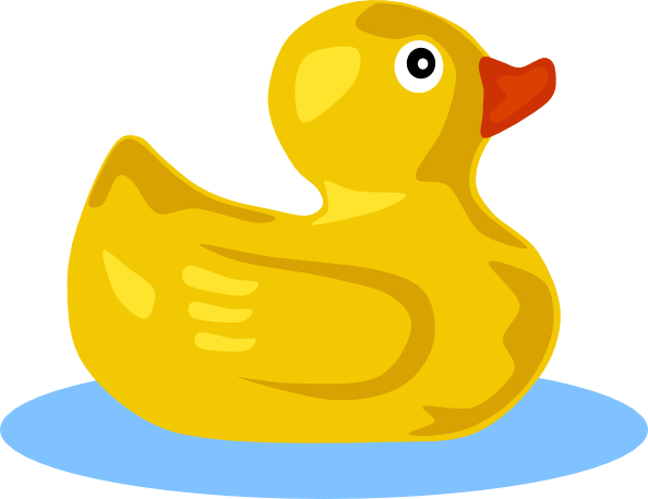 Rubber duck clip art. Ducks clipart family