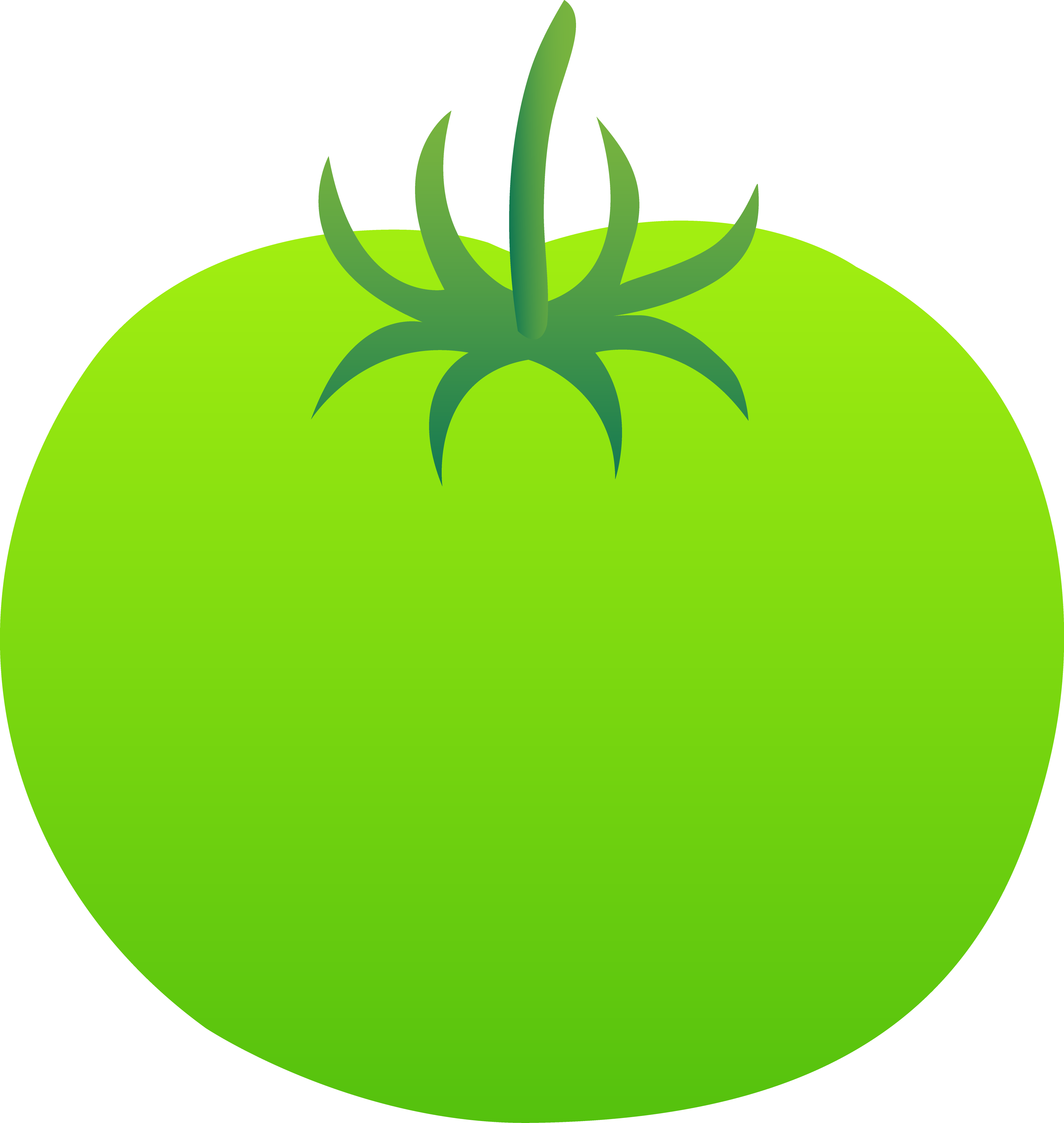 Divider clipart apple. Green tomato 