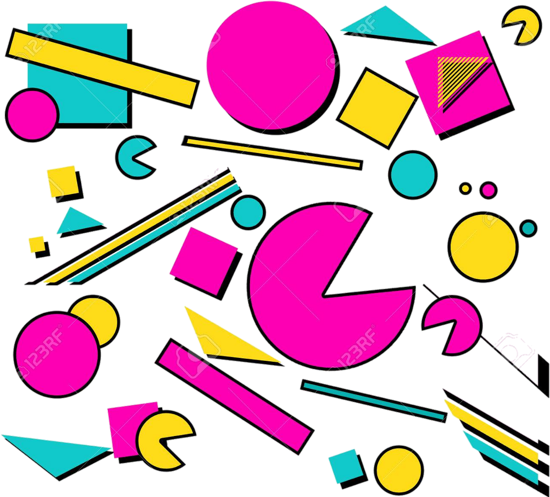 80's clipart 80 background