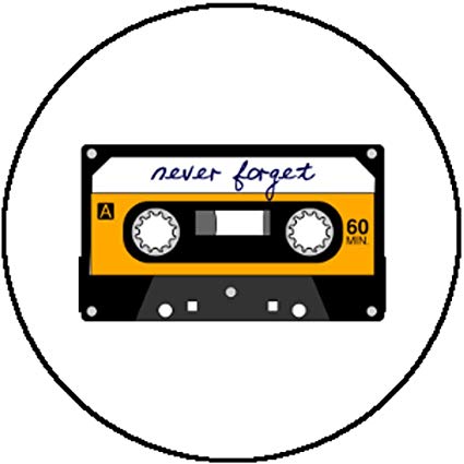 80's clipart mix tape