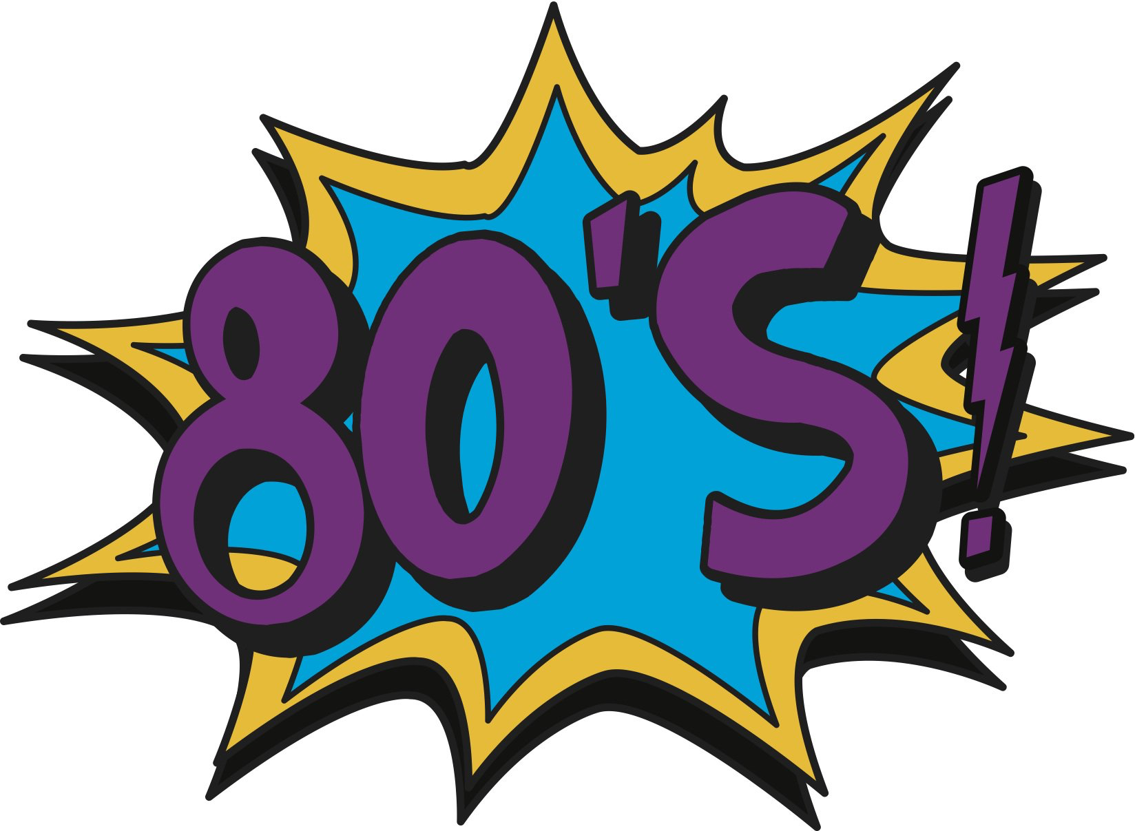  s free download. 80's clipart theme