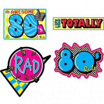 80's clipart totally awesome