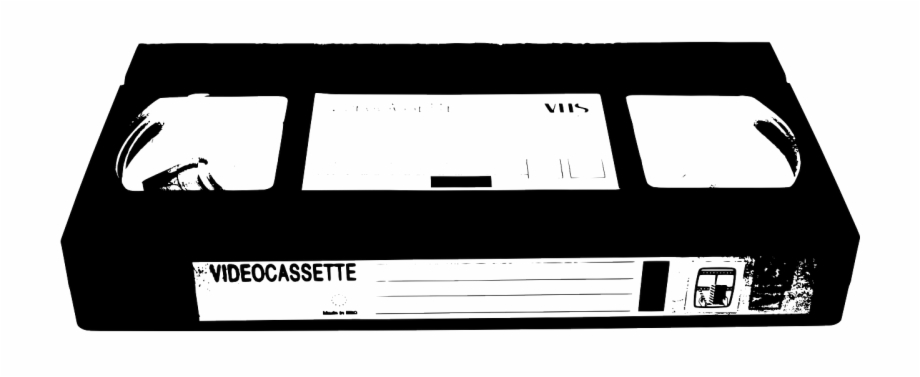 80's clipart video cassette