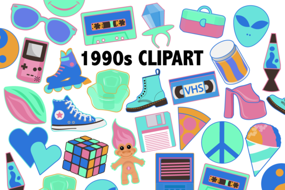 90s clipart 90's