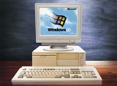 90s clipart desktop computer