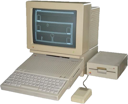 90s clipart desktop computer