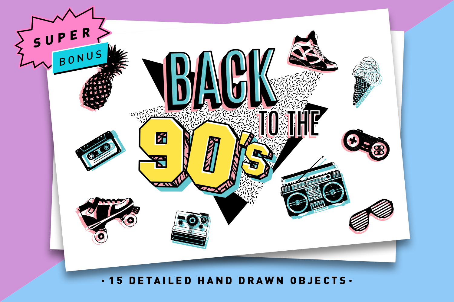 90s clipart experience