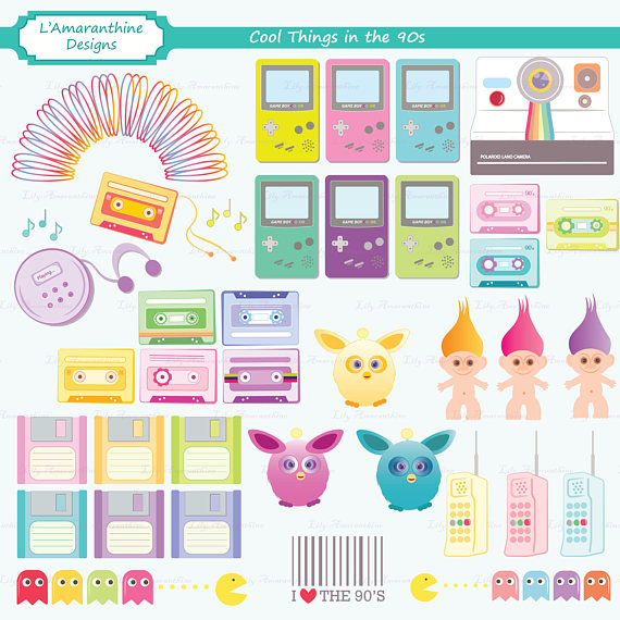 90s clipart number 90