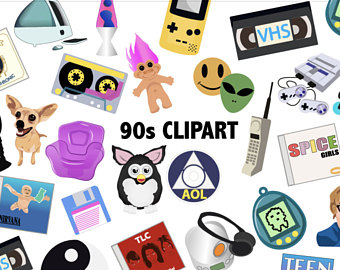 90s clipart record