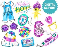 90s clipart spring toy