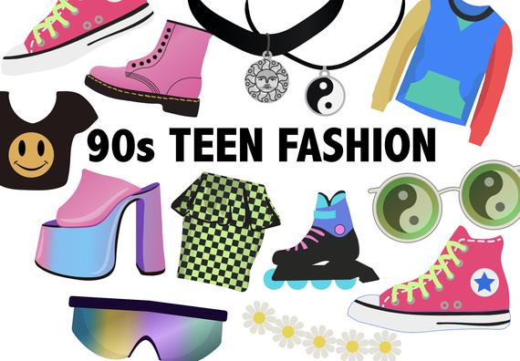Pin on products . 90s clipart style