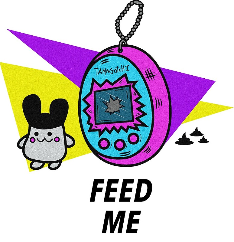 90s clipart tamagotchi