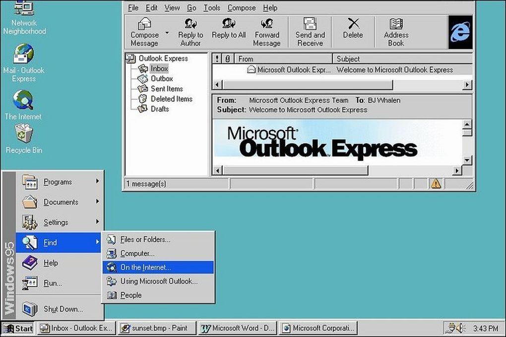 90s clipart windows 95