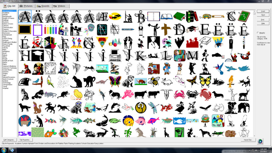 90s clipart word ms