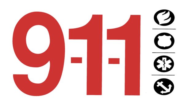 911 clipart emergency contact.  telephone number coming