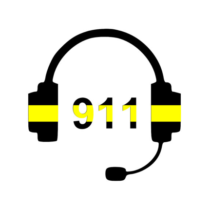 Public safety telecommunicator s. 911 clipart headset