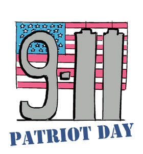 Sept calendar history events. 911 clipart patriot day