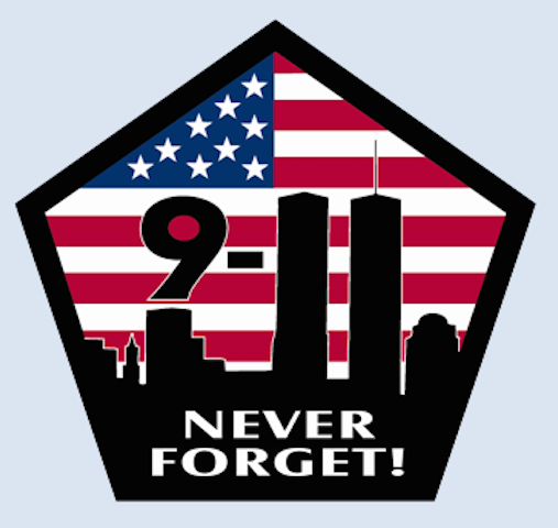 American volunteer service marks. 911 clipart remembrance