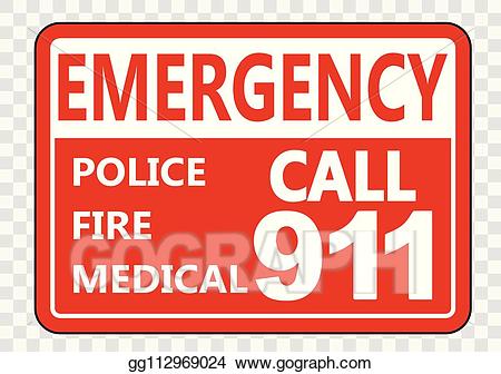 Eps vector emergency call. 911 clipart transparent
