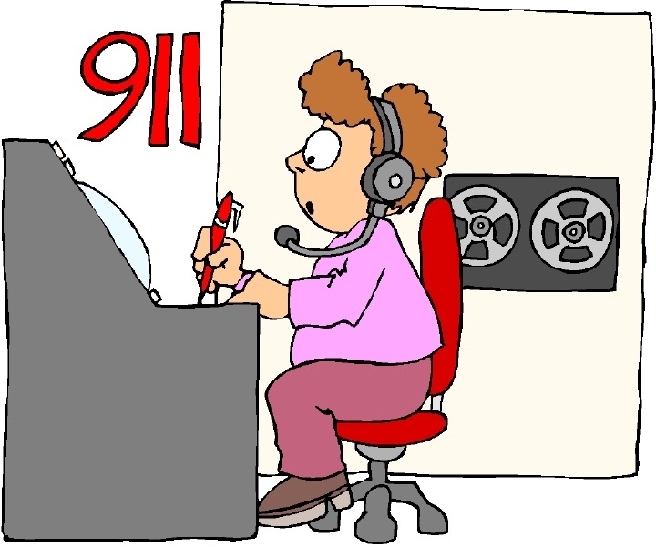 Emergency dispatcher . 911 clipart yr old