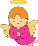 Free clip art pictures. A clipart angel
