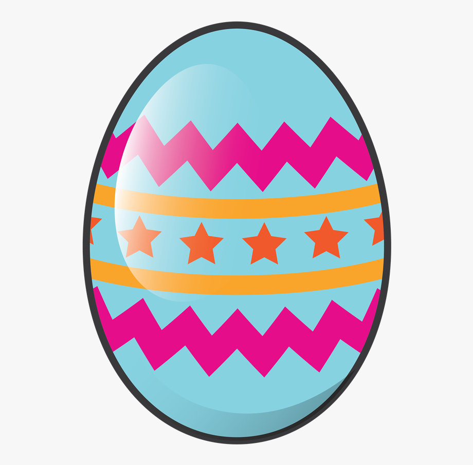Day clip art free. A clipart easter egg