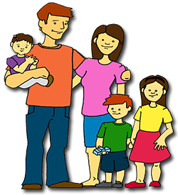 a clipart family