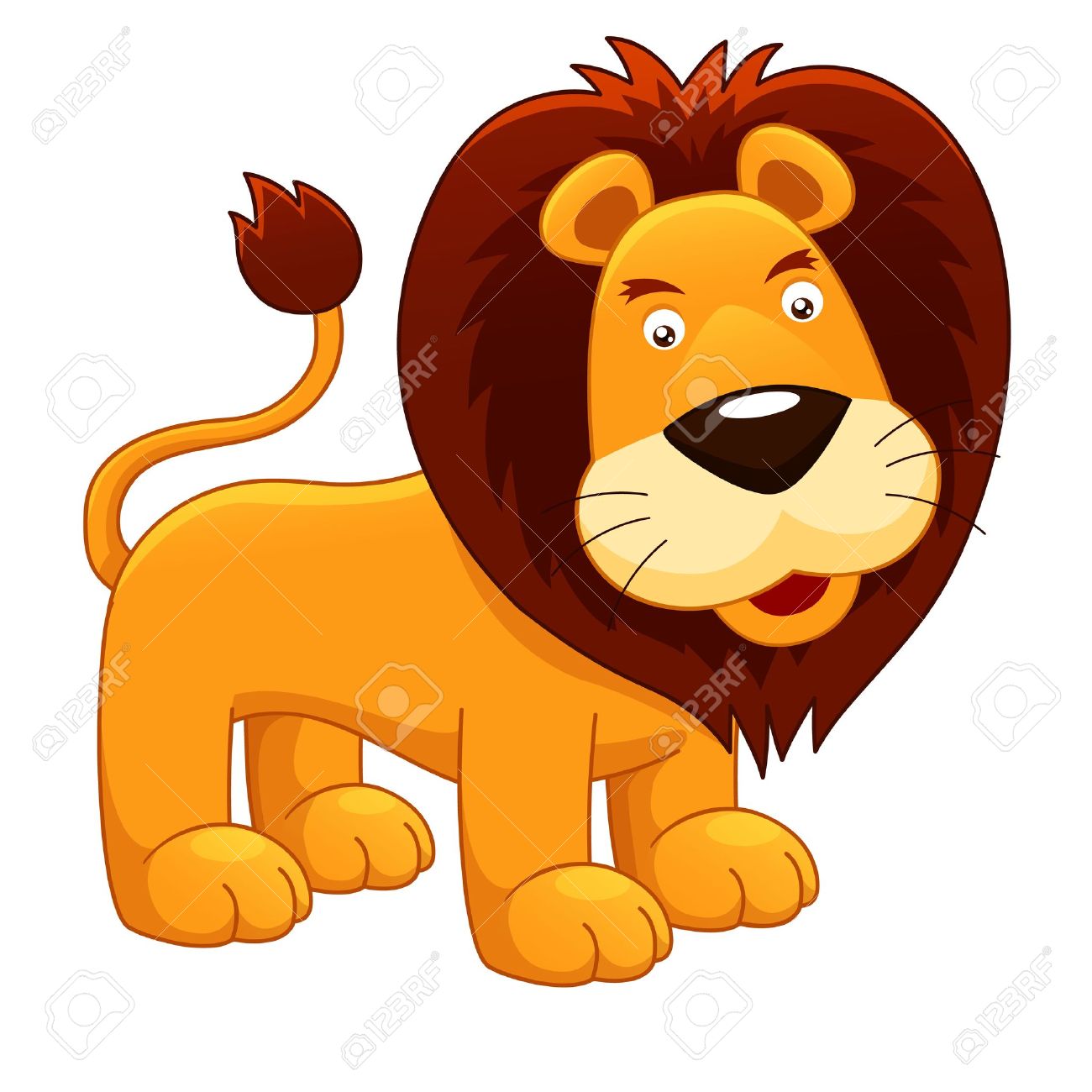 A clipart lion. Panda free images info