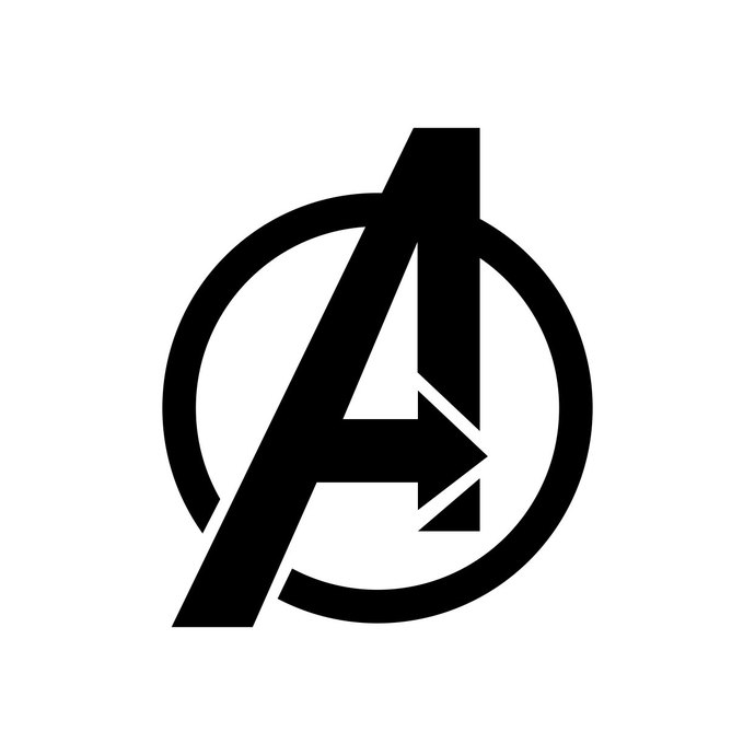 Marvel s the avengers. A clipart logo
