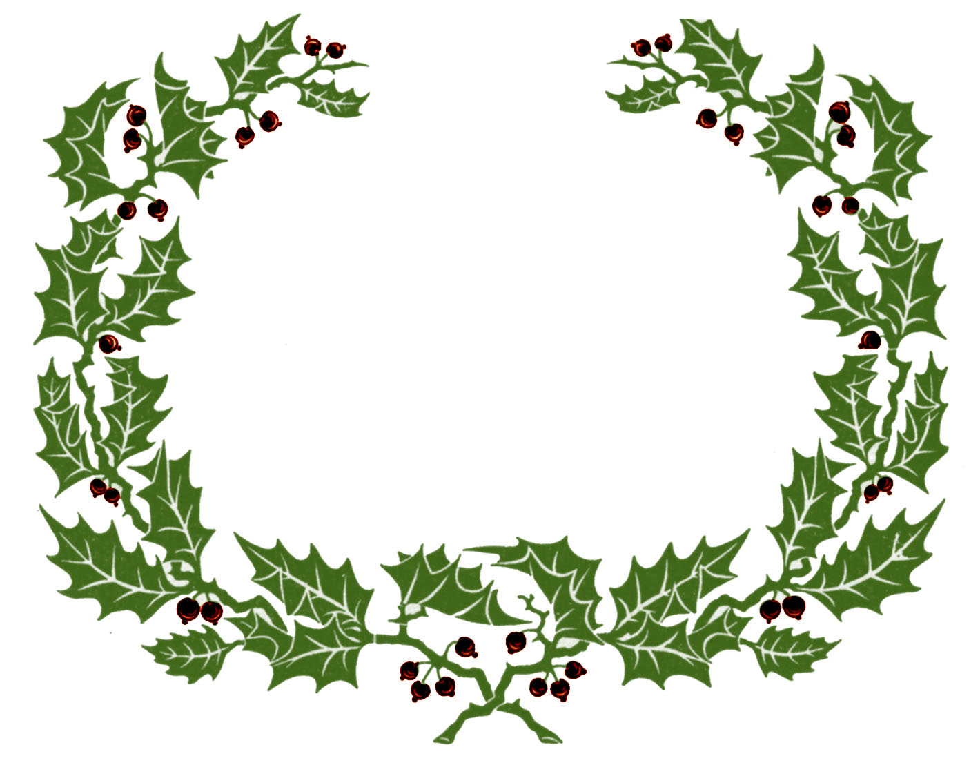 a clipart wreath