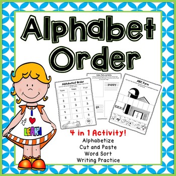 Alphabetical incep imagine ex. Abc clipart abc order