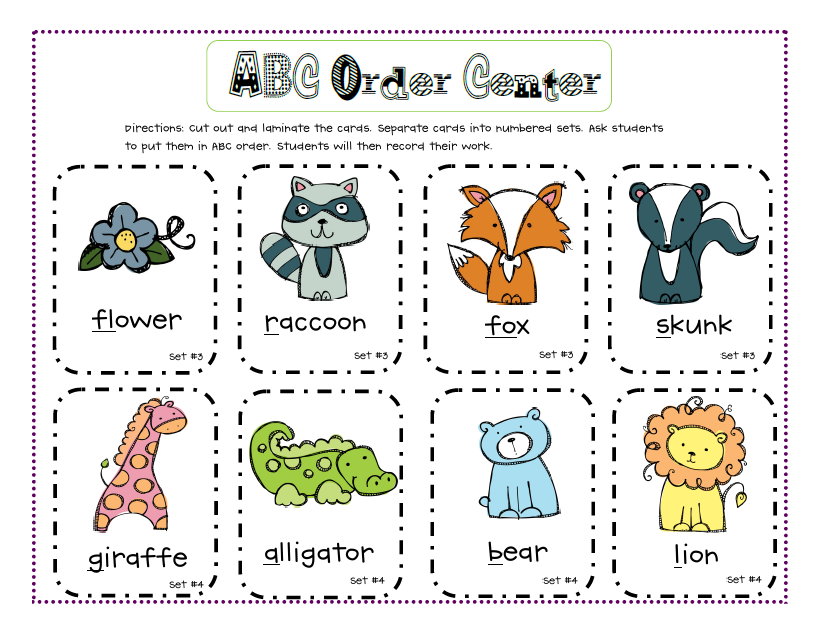 Abc clipart abc order. Learning with a happy