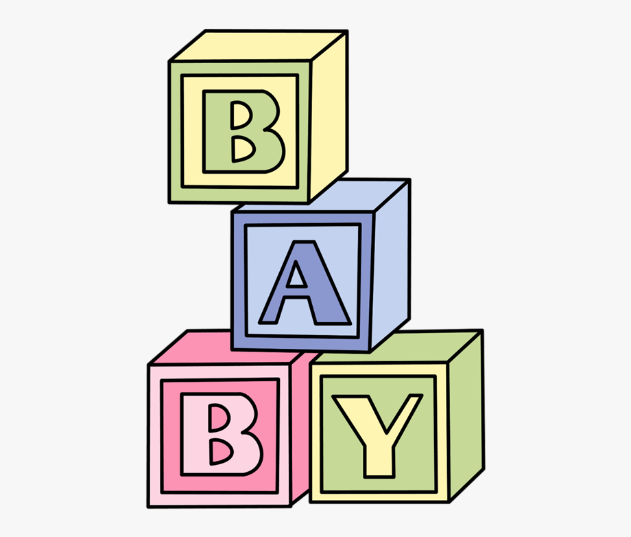 abc clipart baby block