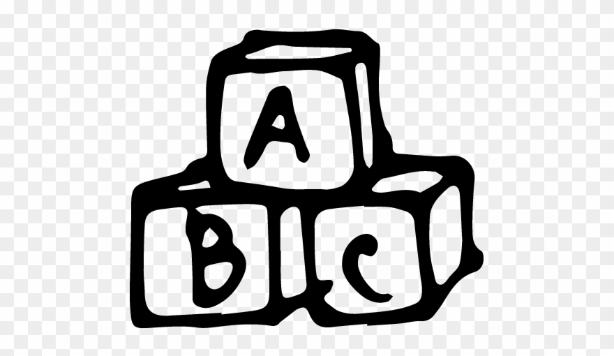 Abc clipart icon. Blocks alphabet pinclipart 